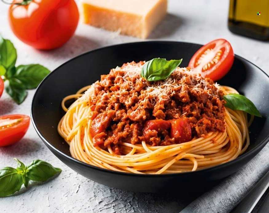 Spaghetti Bolognese mit frischen Zutaten für jede Gelegenheit