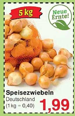 Speisezwiebeln 5 kg - Frische aus Deutschland