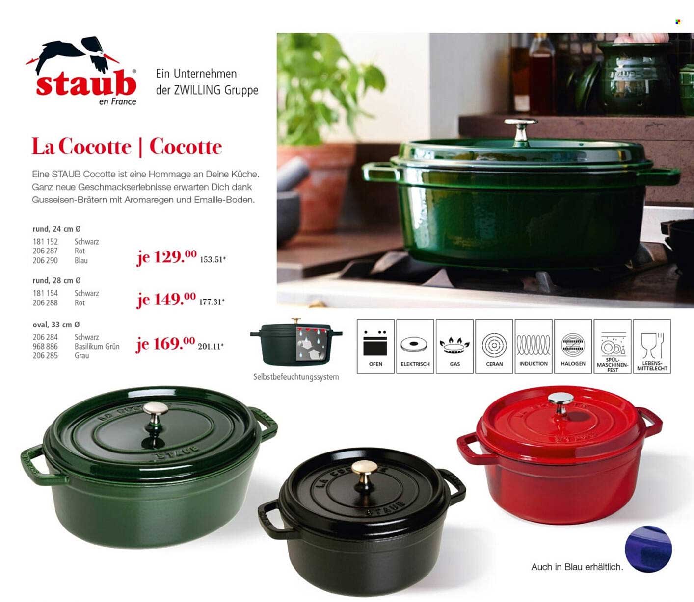 STAUB La Cocotte – hochwertiger Gusseisen-Bräter