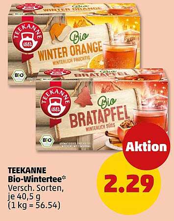 TeeKanne Bio-Wintertee - Verschiedene Sorten