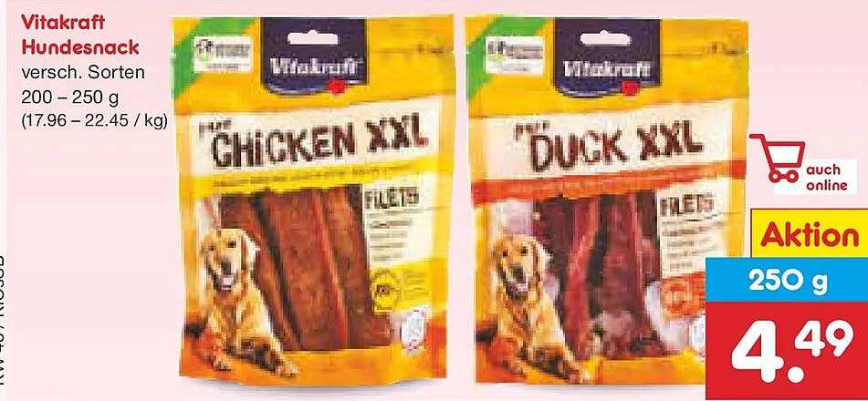 Vitakraft Hundesnack - Verschiedene Sorten (200 - 250 g)