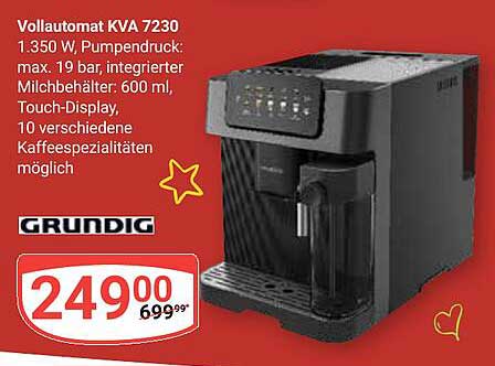 Vollautomat KVA 7230 von Grundig