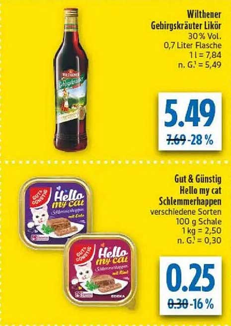 Wilthener Gebirgs Kräuter Likör 30% Vol, 0,7 Liter Flasche