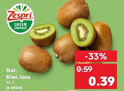Zespri Italienische Kiwi, lose, je Stück