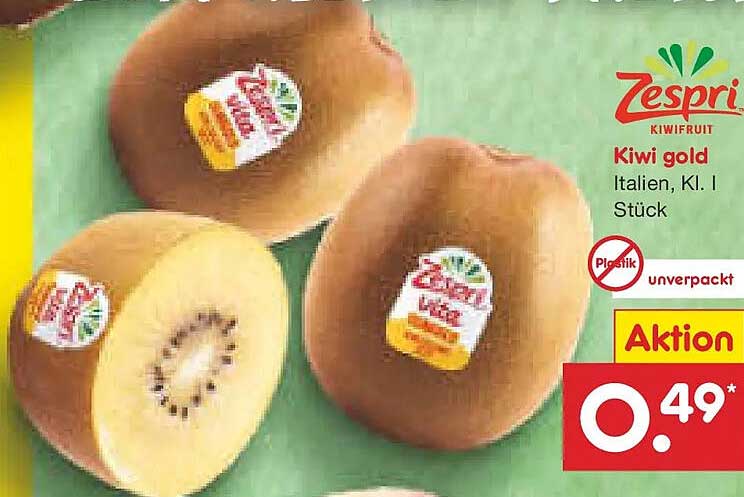 Zespri Kiwi Gold - Italien, KL. I Stück