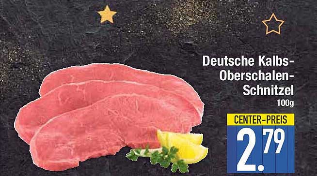 Deutsche Kalbs-Oberschalenschnitzel