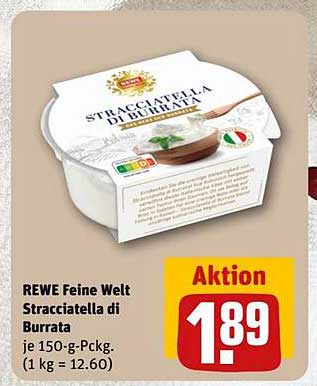 REWE Feine Welt Stracciatella di Burrata