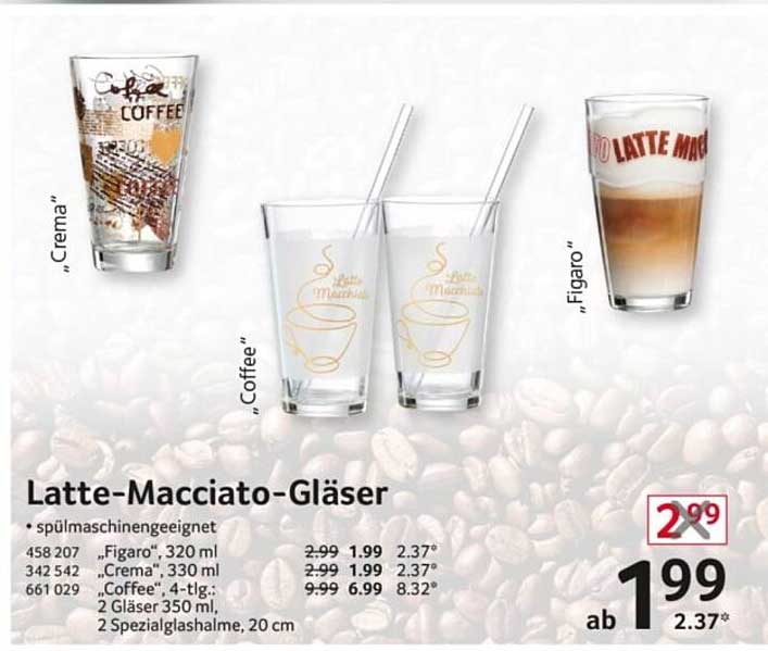 Wunderbar Latte Macchiato Glser Tedi Bildnull