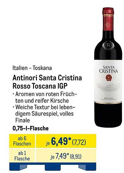 Antinori Santa Cristina Rosso Toscana IGP