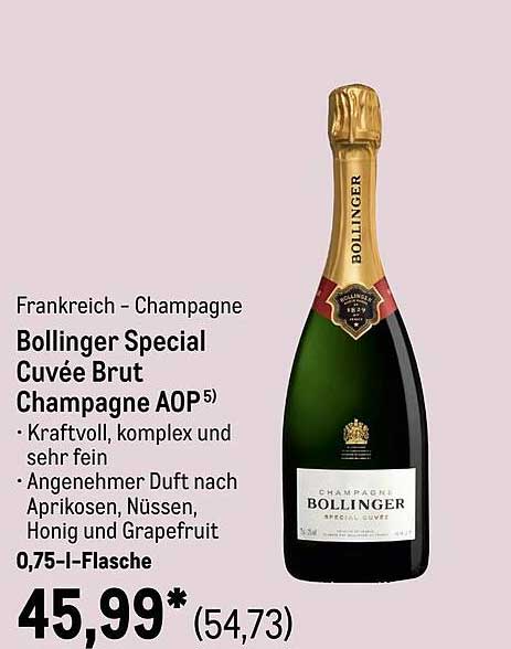 Bollinger Special Cuvée Brut Champagne AOP