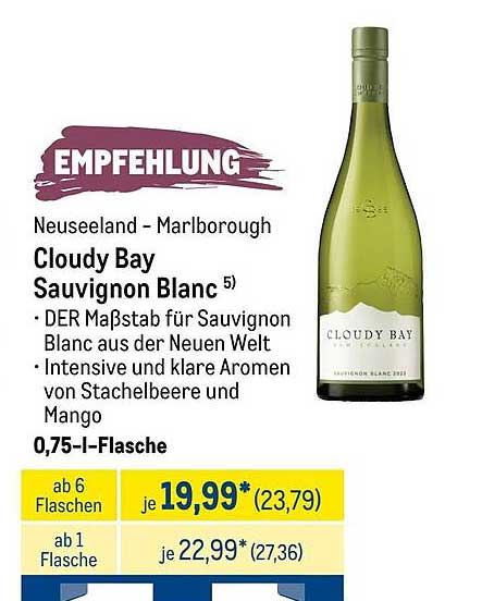Cloudy Bay Sauvignon Blanc