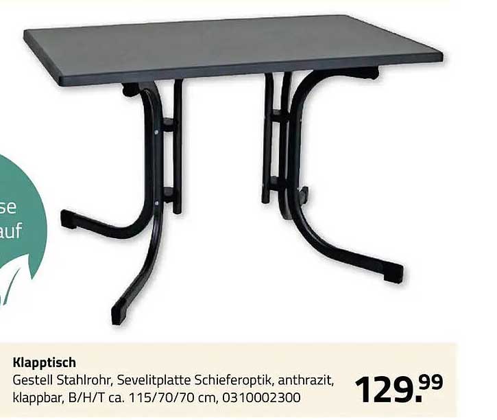 Klapptisch