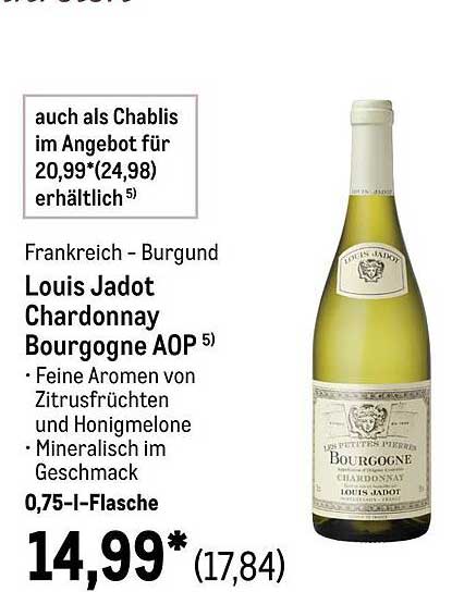 Louis Jadot Chardonnay Bourgogne AOP