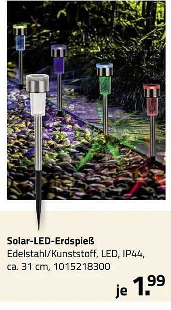 Solar-LED-Erdspieß