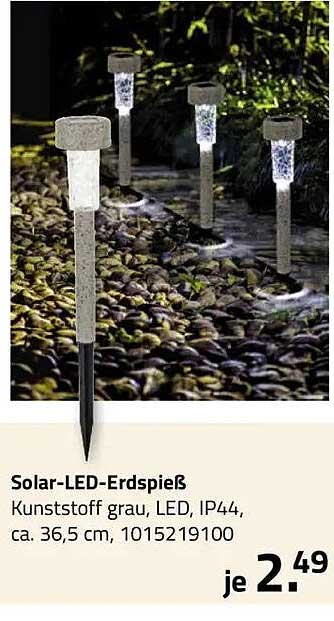Solar-LED-Erdspieß