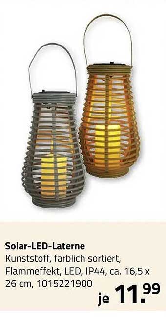 Solar-LED-Laterne