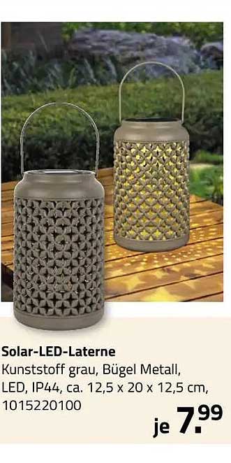 Solar-LED-Laterne