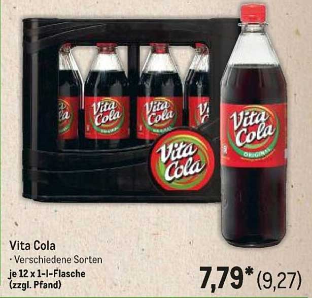 Vita Cola - Verschiedene Sorten