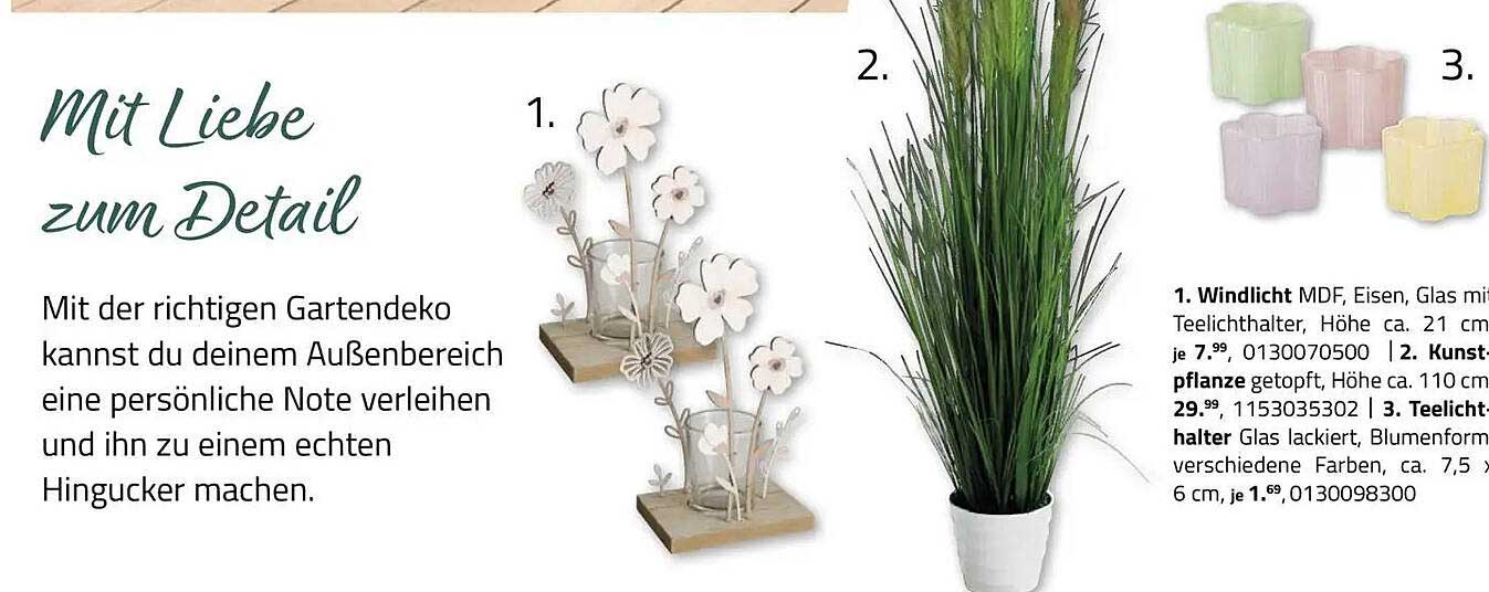 Windlicht MDF, Eisen, Glas mit Teelichthalter, Höhe ca. 21 cm