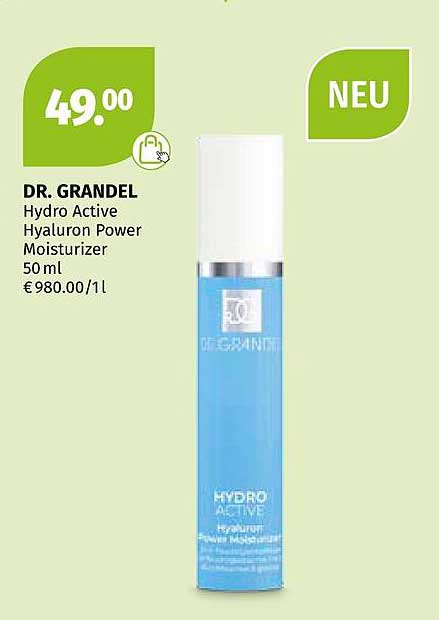DR. GRANDEL Hydro Active Hyaluron Power Moisturizer 50ml