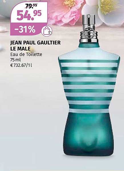 JEAN PAUL GAULTIER LE MALE Eau de Toilette 75 ml