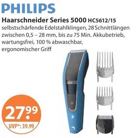 PHILIPS Haarschneider Series 5000 HC5612/15