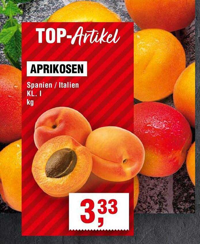 APRIKOSEN Spanien / Italien KL. I 1 kg