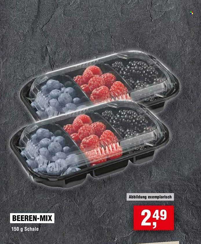 BEEREN-MIX 150 g Schale