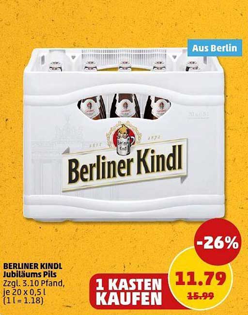 BERLINER KINDL Jubiläums Pils