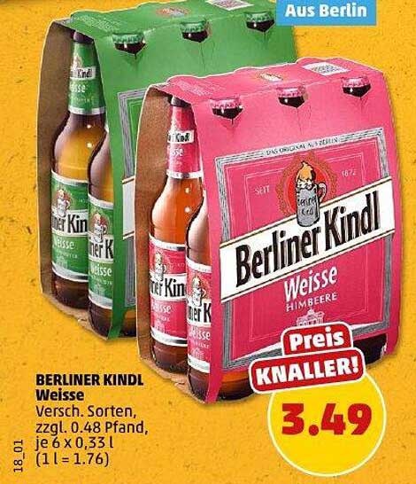 BERLINER KINDL WEISSE – Preis-Knaller!