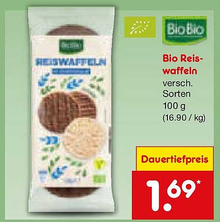 Bio Reiswaffeln