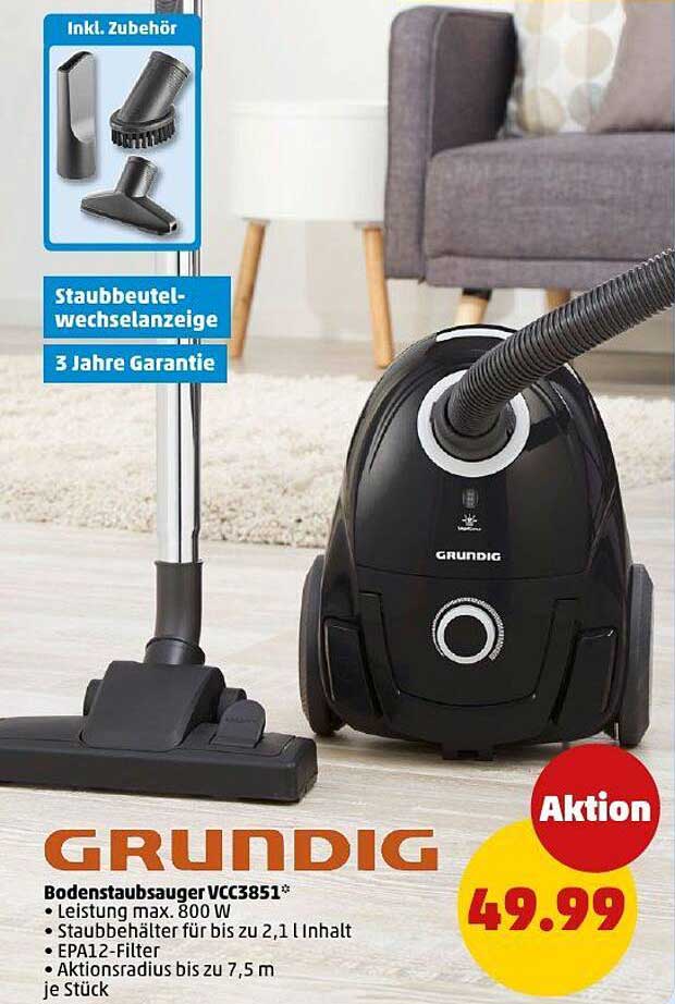 Bodenstaubsauger VCC3851 von Grundig