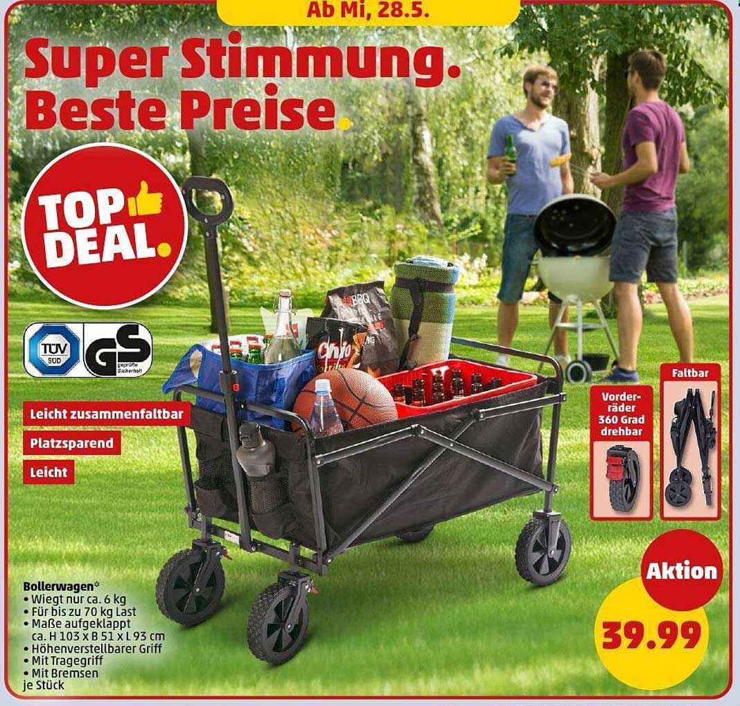 Bollerwagen - der perfekte Begleiter für Ihre Outdoor-Aktivitäten