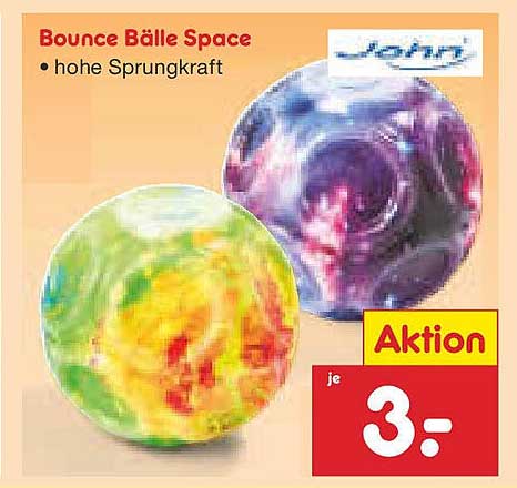 Bounce Bälle Space – hohe Sprungkraft