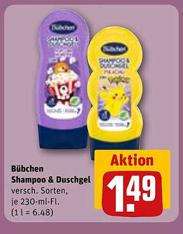 Bübchen Shampoo & Duschgel, verschiedene Sorten, je 230-ml-Fl.