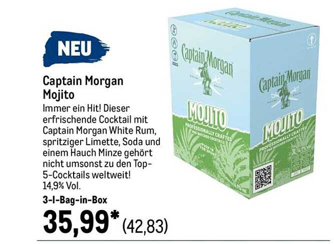 Captain Morgan Mojito