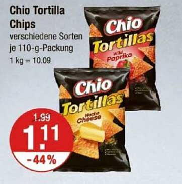Chio Tortilla Chips - verschiedene Sorten