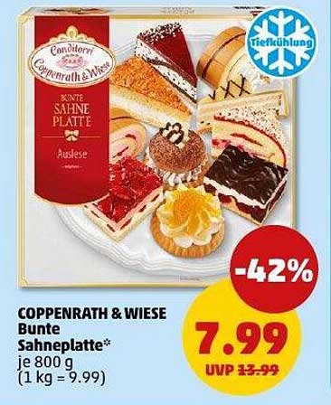 COPPERNATH & WIESE Bunte Sahneplatte 800g