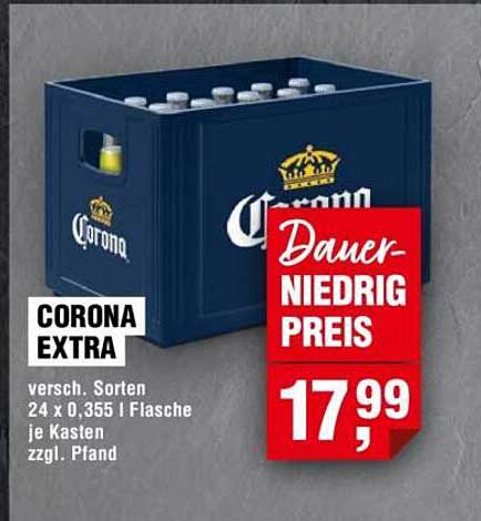Corona Extra Kasten 24 x 0,355 l Flasche