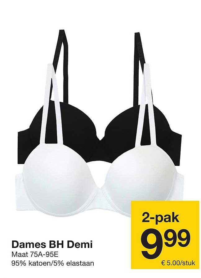 Dames BH Demi 2-pak