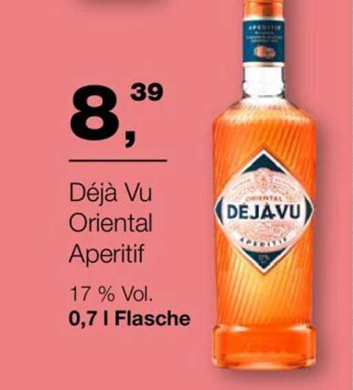 Déjà Vu Oriental Aperitif 0,7 l Flasche