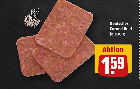 Deutsches Corned Beef je 100 g