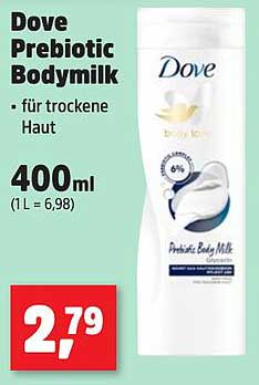 Dove Prebiotic Bodymilk - für trockene Haut