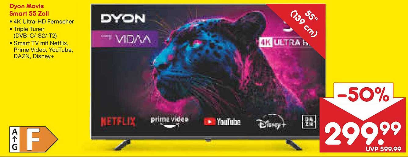 Dyon Movie Smart 55 Zoll