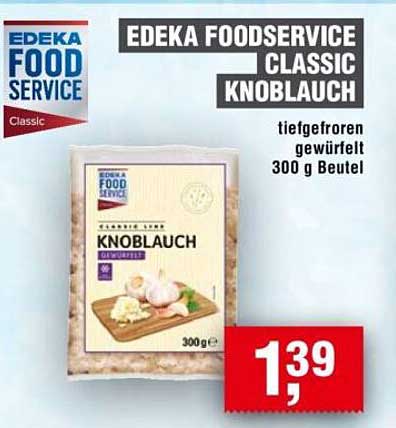 EDEKA FOODSERVICE CLASSIC KNOBLAUCH 300 g Beutel