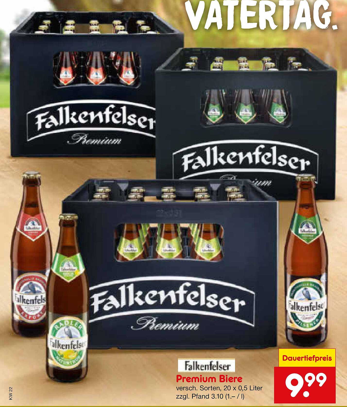 Falkenfelser Premium Biere 20 x 0,5 Liter