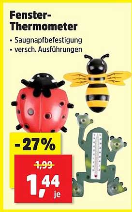 Fenster-Thermometer