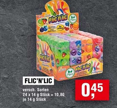 FLIC'N'LIC - vielseitige Fruchtsnacks für den kleinen Hunger