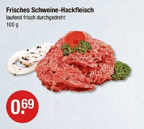 Frisches Schweine-Hackfleisch