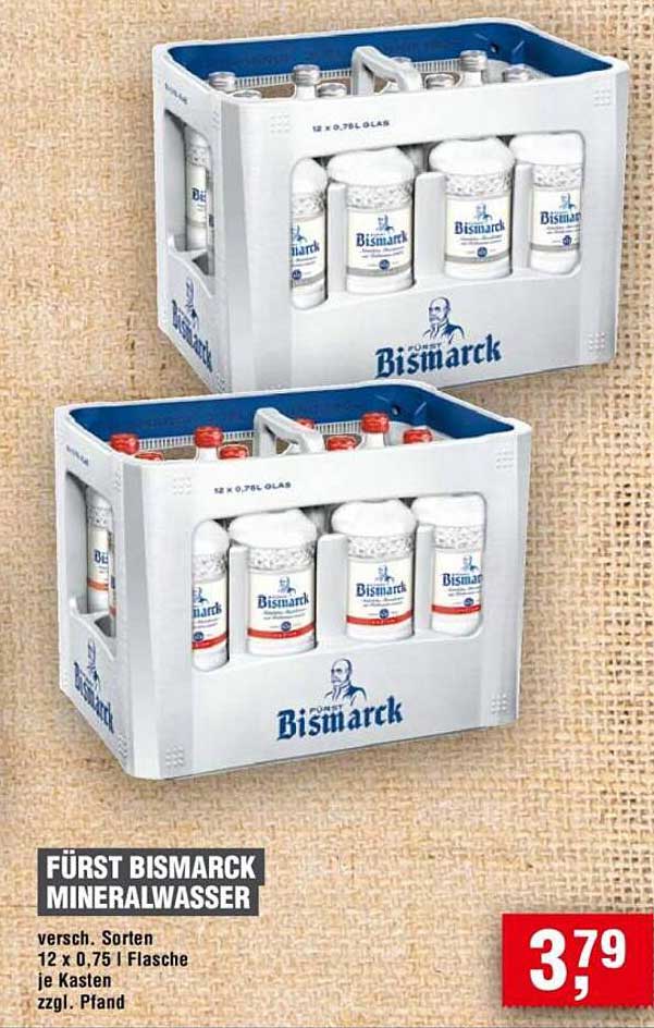 FÜRST BISMARCK MINERALWASSER